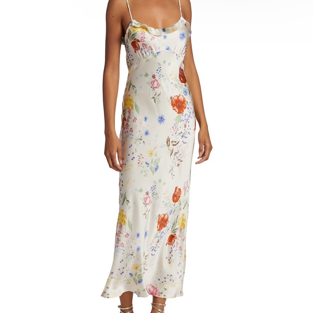 Reformation Silk Dress